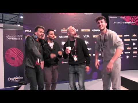 ESCKAZ in Kyiv: Israeli backing vocalists and dancers perform