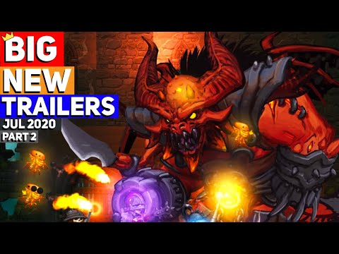BEST Indie Game Trailers NEW in July 2020 - Part 2