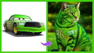Download lagu HOW CARS 3 MOVIE CHARACTERS LOOK AS CATS! mp3