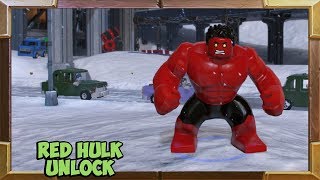 LEGO Marvel Super Heroes 2 Red Hulk Character Unlock