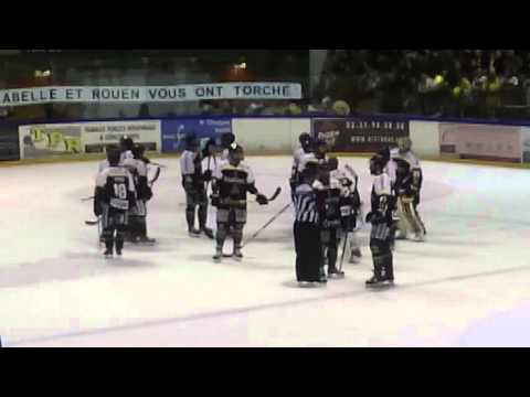 MATCH 6 PLAY OFF: VICTOIRE 7-6 DES DRAGONS DE ROUEN FACE AUX RAPACES DE GAP APRÈS PROLONGATION