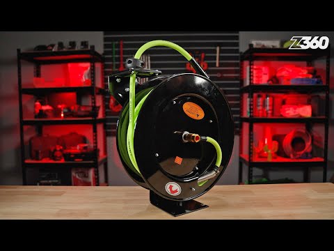 Flexzilla Retractable Air Hose Reels - Mounting Options, Hose Compatibility & More | Zip's 360