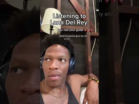 Listening to Lana Del Rey #relatable #lanadelrey #listen