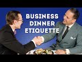 Business Dinner Etiquette Proper Manners For Dining With Clients