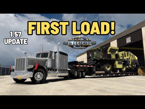 Heavy Haul Beast Takes Its FIRST Load! | American Truck Simulator (ATS)