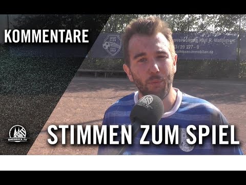 Die Stimmen zum Spiel | SC Rondorf – SV Bergfried Leverkusen (2. Runde, Kreispokal Köln)