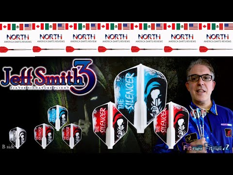 Jeff Smith's Signature Player Cosmo Darts Fit Flights Review
