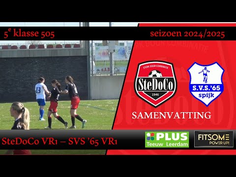 Samenvatting SteDoCo VR1 - SVS 65 VR1 (12/04/25)