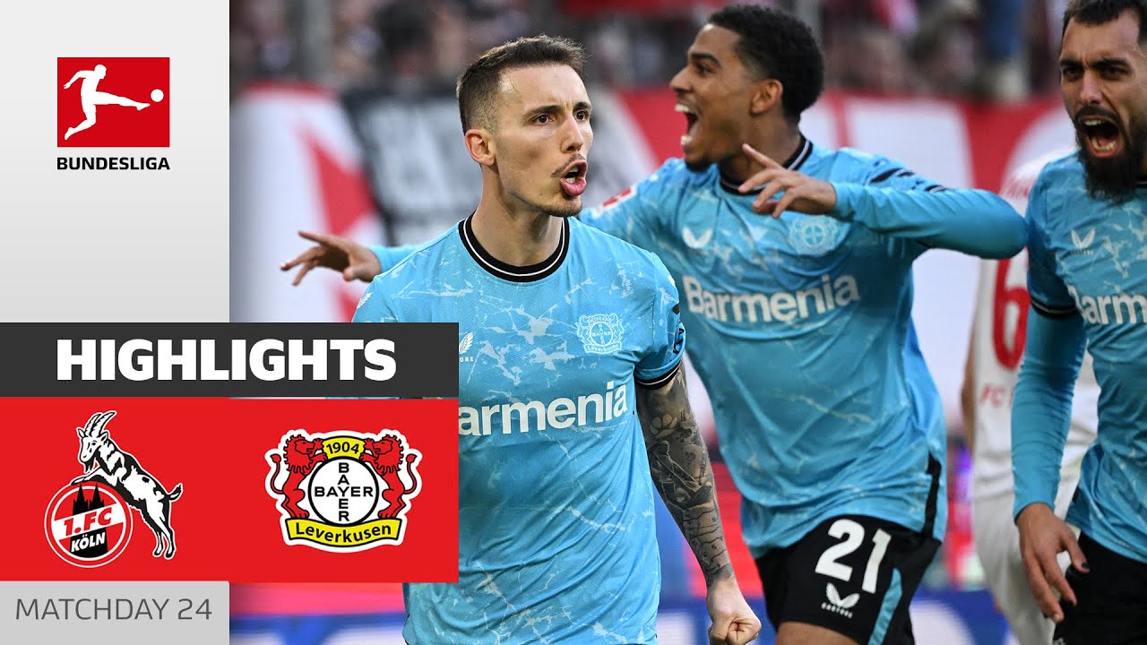 FC Köln vs Bayer 04 Leverkusen highlights