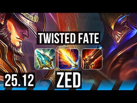 TWISTED FATE vs ZED (MID) | 11/1/14, Legendary | EUW Challenger | 25.12