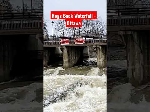 Hogs Back Waterfall - Ottawa ..#ottawa #canada #canadaimmigration #ottawabloggerscommunity