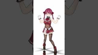 んんっ//あっ、あぁっっ、、♡♡【宝鐘マリン】【ホロライブ】【MMD】#shorts