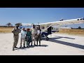Flight From Maun To Oddballs Air Strip Okavango Delta Botswana 1 9 2022