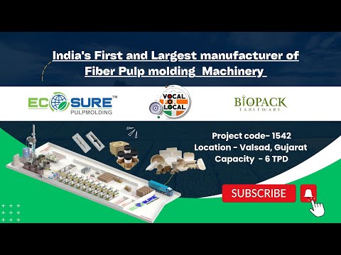 Hydra Pulper For Pulpmolding Tableware Production Line