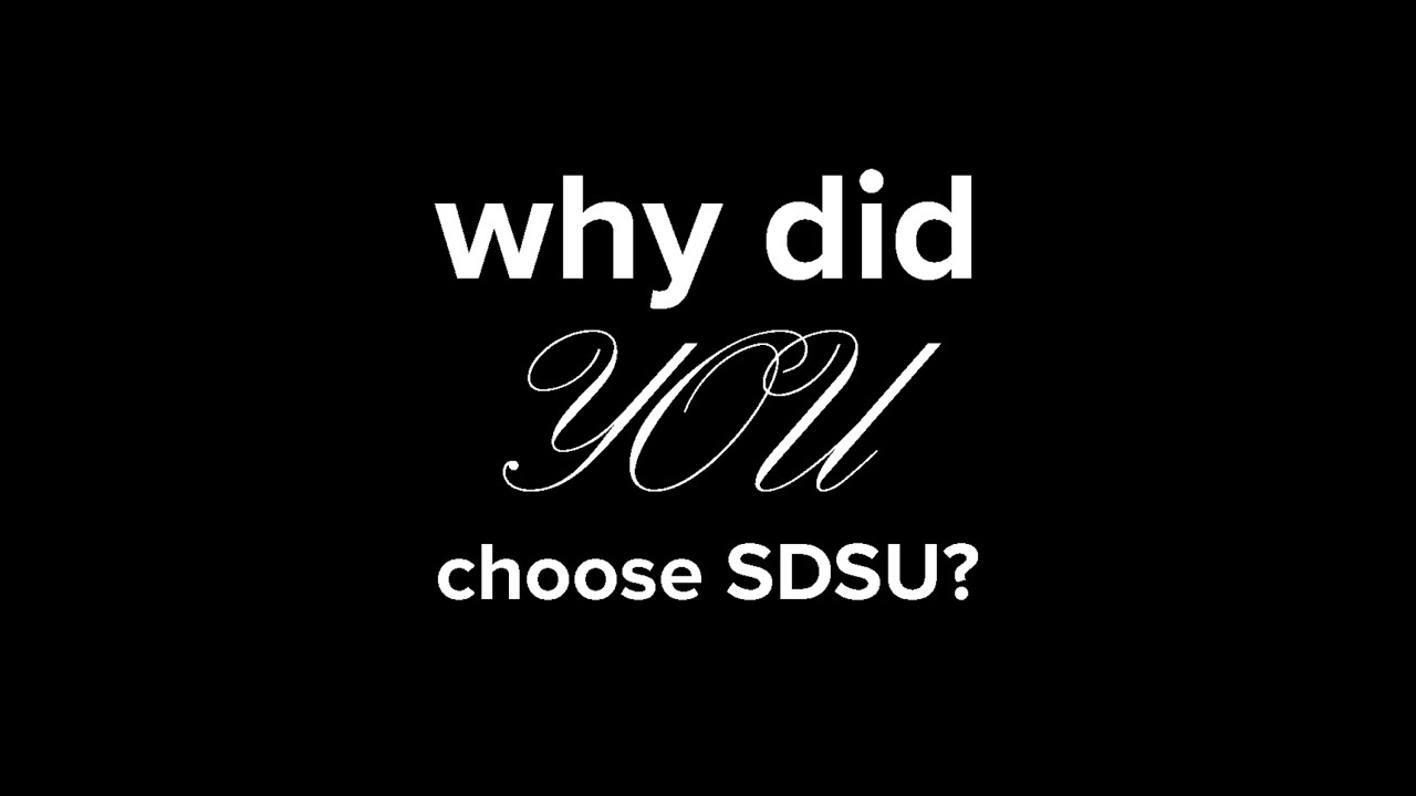 Why SDSU Sciences?