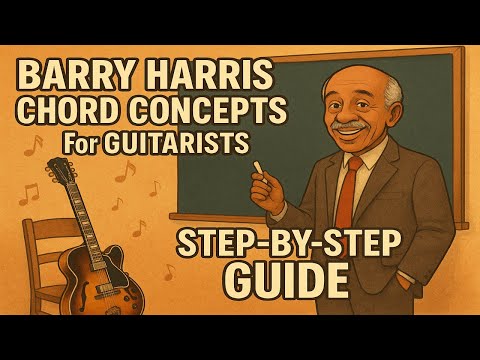 Barry Harris Chord Concepts Explained for Jazz Guitarists – Step by Step Lesson
