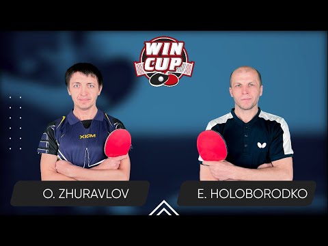 00:15 Oleksandr Zhuravlov - Evhenii Holoborodko West 6 WIN CUP 31.10.2023 | TABLE TENNIS WINCUP