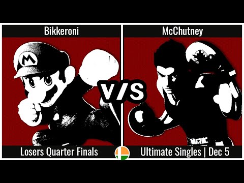 Bikkeroni (Mario) vs McChutney (Little Mac) - SSB India December