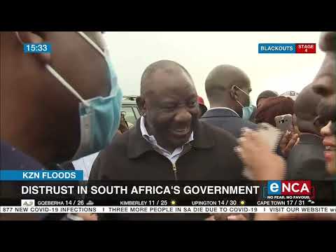 KZN Floods Distrust in South Africa's government
