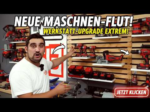 Mega-Upgrade: Neue Maschinen, neue Möglichkeiten 🔥 | DIY | Let's Pfusch