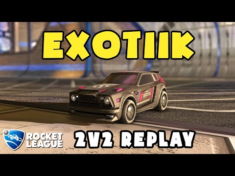 ExoTiiK Ranked 2v2 POV #182 - ExoTiiK & faryymoon7 VS ? & Tr3bla - Rocket League Replays