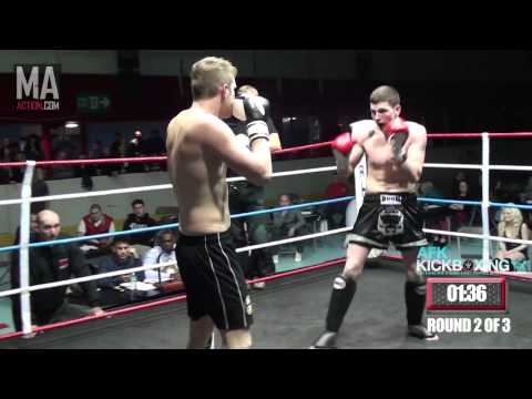 AFK SUPERLEAGUE - James Power vs Danny Rowlett (Kickboxing)