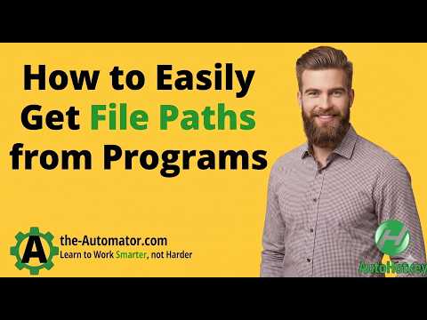How to easily get the Path of your active file with AutoHotkey
