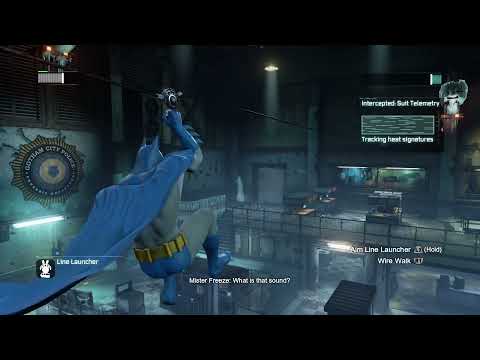 Arkham City Mr. Freeze fight undiscovered dialogue?!