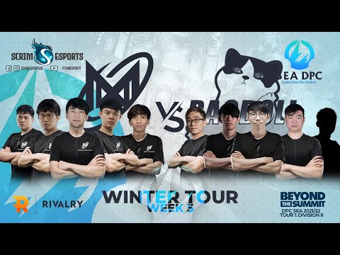 Nigma Galaxy SEA vs Ragdoll - DPC SEA 2021/22 Tour 1:Division II - Winter Tour - Week 5