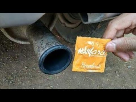 CAR EXHAUST SILENCER VS MANFORCE : AMAZING EXPERIMENT