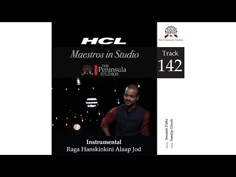 Raga Hanskinkini alaap jod | Soumik Datta | Sarod | Hindustani Instrumental | Maestros In Studio