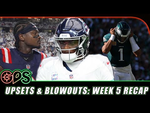 Fall of The Undefeated Teams: NFL Week 5 Recap