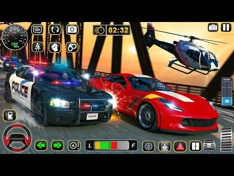 US Police Prado Cop Duty Car Driving Game - Police Car Chase Car Game - Android Gameplay