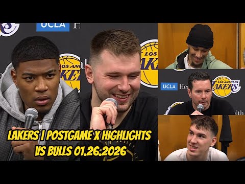 Lakers vs Bulls | Postgame Interviews x Highlights: January 26, 2026