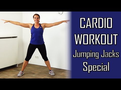 20 Minute Jumping Jack HIIT Workout – Jumping Jacks Cardio Workout Special – No Equipment