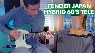 Video thumbnail for Fender Hybrid 60's Telecaster - I sold my high end partscaster for this! by Audiomo Music