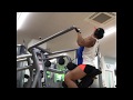 【筋トレ】104kg ラットプルダウン背中の筋肉に効きます