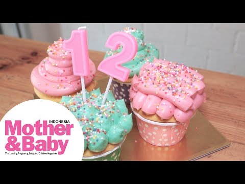 Birthday Vanilla Cupcake