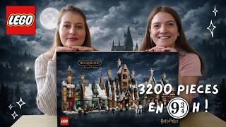 LEGO CHALLENGE HARRY POTTER ⚡ PEUT-ON CONSTRUIRE PRÉAULARD EN MOINS DE 9¾ heures ?