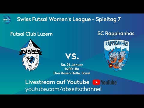 Futsal Club Luzern vs. SC Rappiranhas | Swiss Futsal Women's League - Tag 7 | 21.01.2023