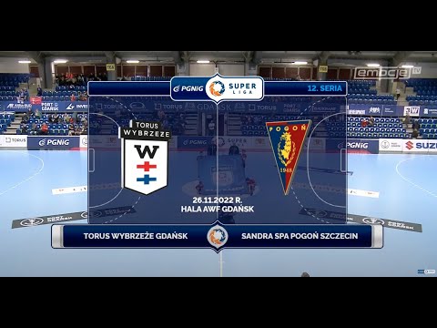 12. seria Torus Wybrzeże Gdańsk - Sandra SPA Pogoń Szczecin [SKRÓT]