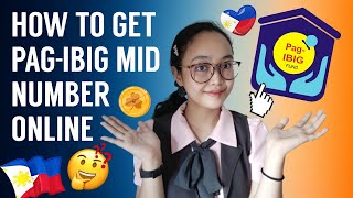 Pag-IBIG MID Number: How To Get | How To Know Pag IBIG Number Online (2022) | MID Number Tutorial