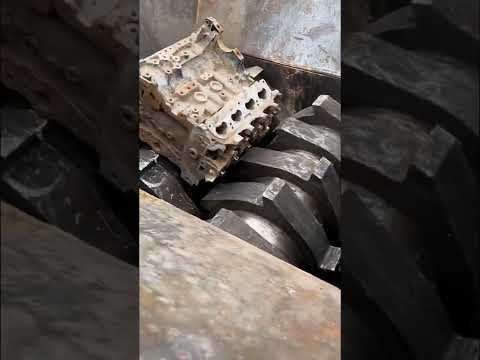 Hard Steel vs Crusher Machine #SHORTS