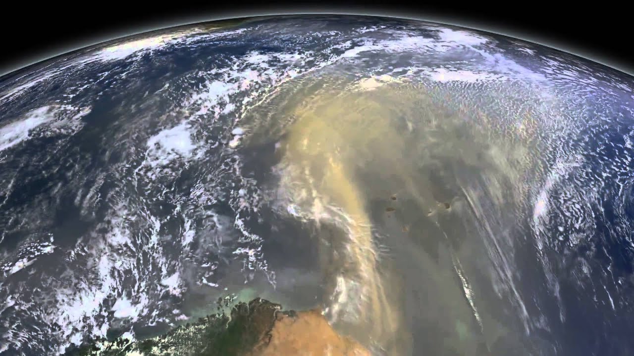 Satélite NASA revela el viaje de la arena del Sáhara