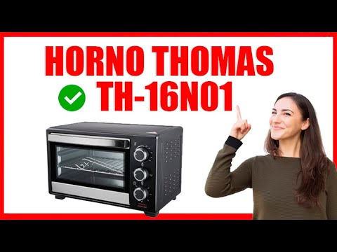COMO USAR HORNO THOMAS TH-16N01