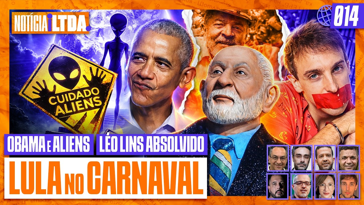 OBAMA E ALIENS | LULA NO BLOQUINHO | POLÊMICA DA POLILAMININA | e MAIS - Noticia iLtda. #014