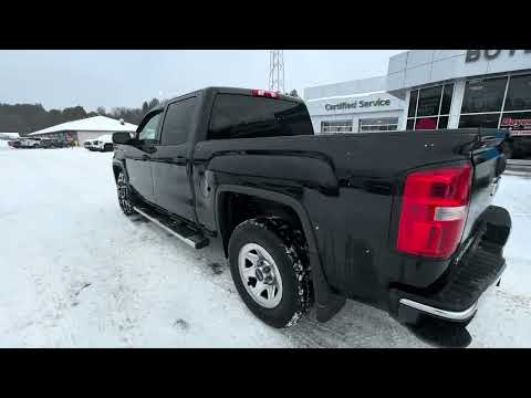 2016 GMC Sierra 1500 4WD Crew Cab Short Box in Black for sale at Boyer Chevrolet Buick GMC Bancroft in Bancroft, ON