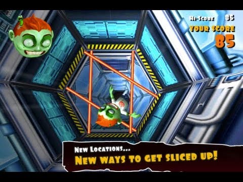 Falling Fred Z iPhone / iPad GamePlay