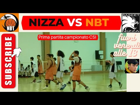 NEW BASKET TEAM ASD VS NIZZA MONFERRATO BASKET (prima partita campionato CSI)