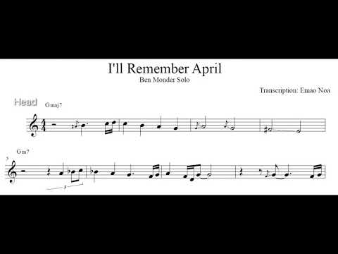 I'll Remember April (Head +Ben Monder's solo)